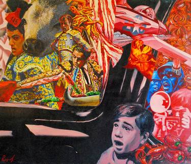 Original Pop Art World Culture Paintings by Gregory Radionov