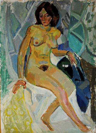 Original Expressionism Women Paintings by Gregory Radionov