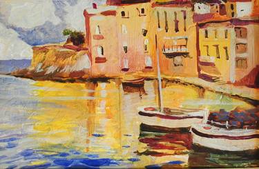 Original Realism Boat Paintings by Gregory Radionov