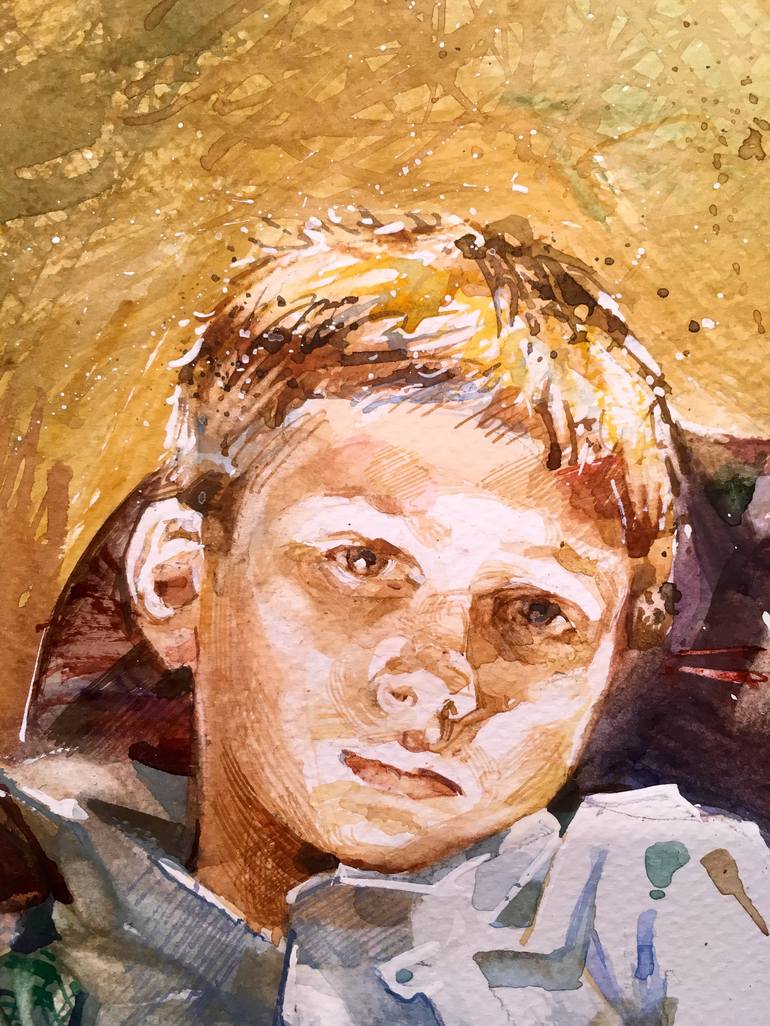 Original Children Painting by Gregory Radionov