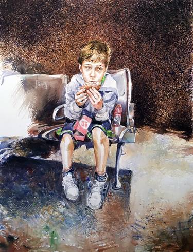 Print of Children Paintings by Gregory Radionov