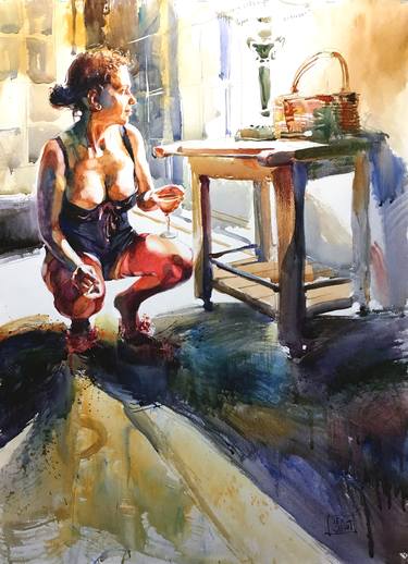 Original Realism Women Paintings by Gregory Radionov