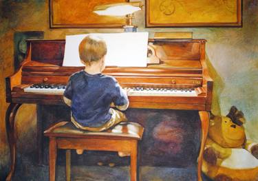 Original Realism Children Paintings by Gregory Radionov