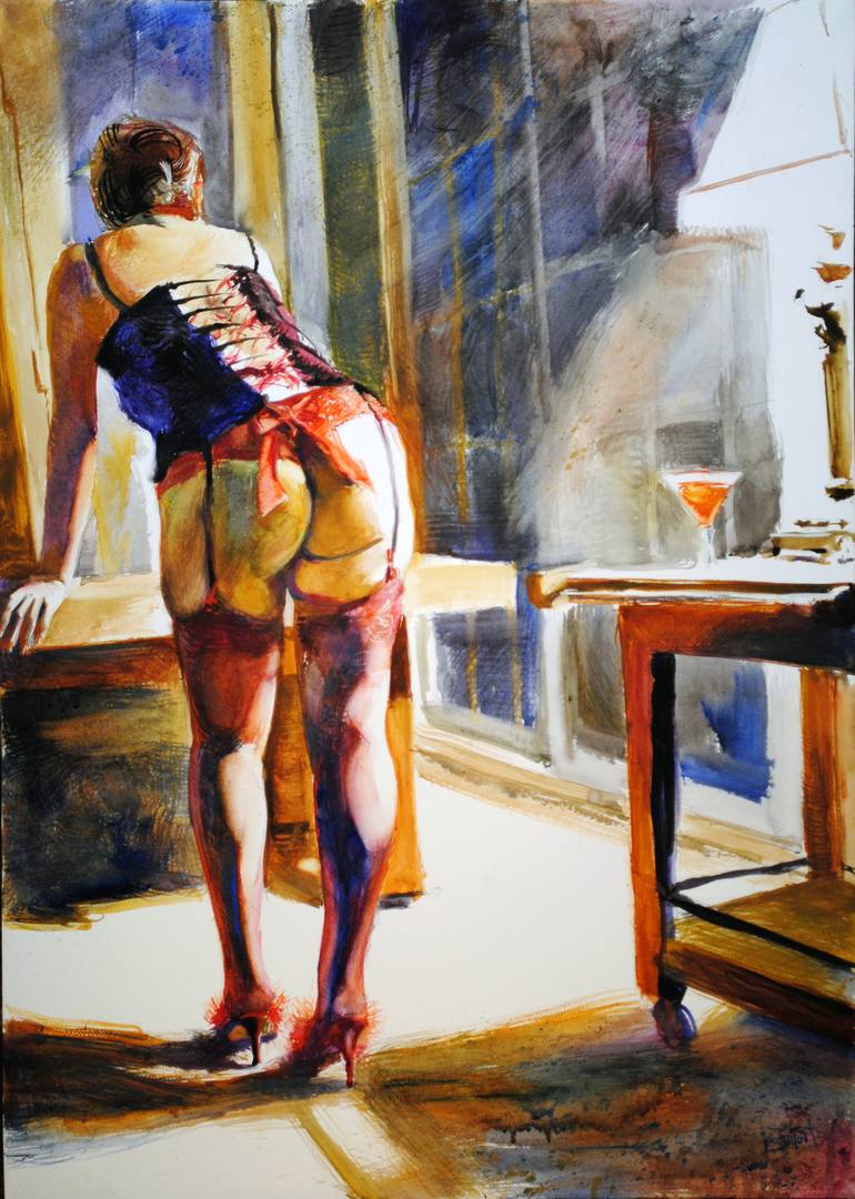 Original Realism People Paintings by Gregory Radionov