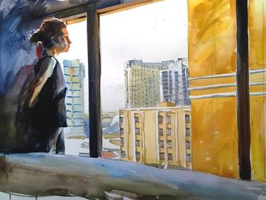 Original Figurative Architecture Paintings by Gregory Radionov