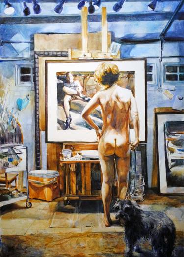 Original Realism Nude Paintings by Gregory Radionov