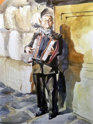 Print of Realism Music Paintings by Gregory Radionov