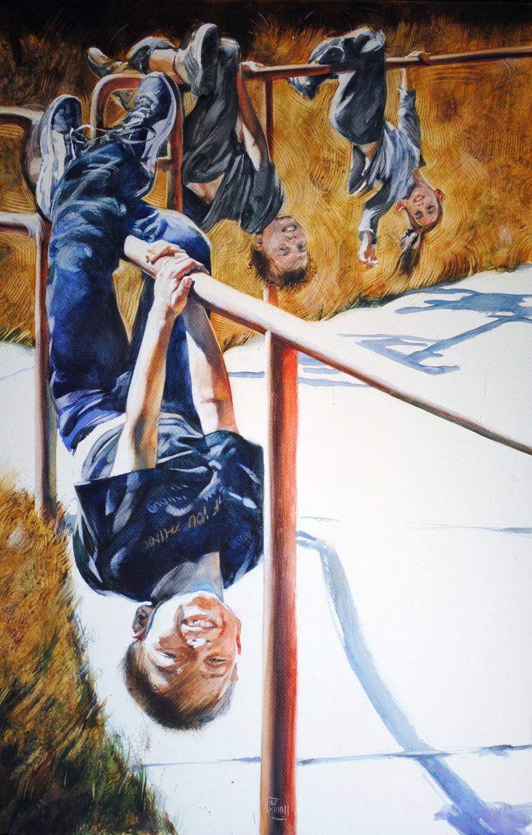 upside down Painting by Gregory Radionov Saatchi Art