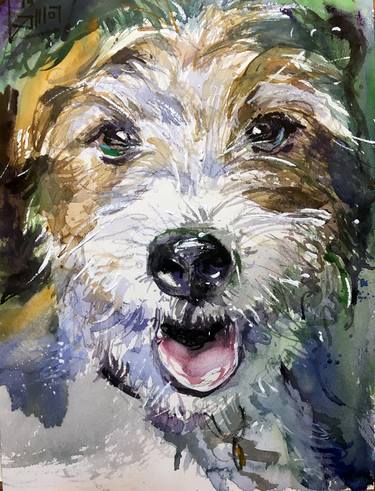 Print of Portraiture Dogs Paintings by Gregory Radionov