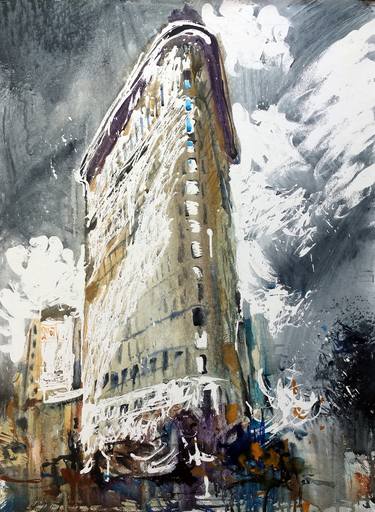 Original Realism Architecture Paintings by Gregory Radionov