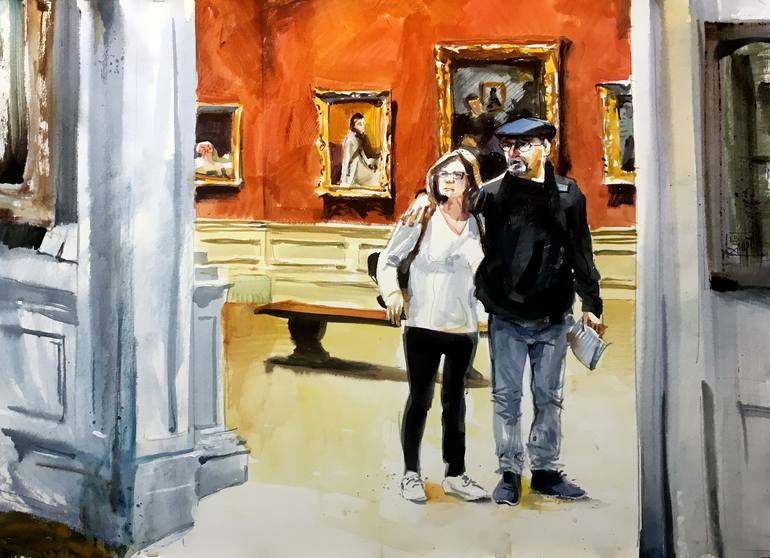 Print of Fine Art World Culture Paintings by Gregory Radionov