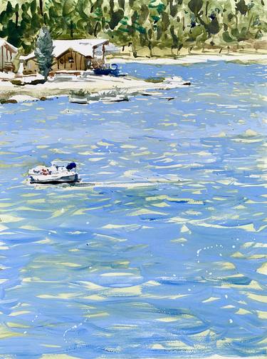 Original Realism Sailboat Paintings by Gregory Radionov