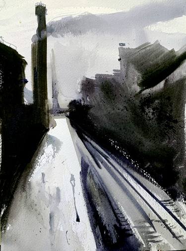 Print of Realism Transportation Paintings by Gregory Radionov
