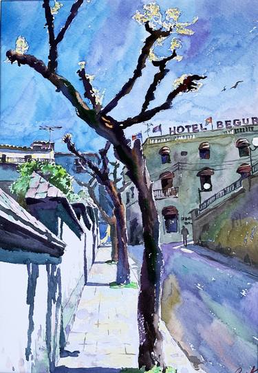 Print of Expressionism Architecture Paintings by Gregory Radionov