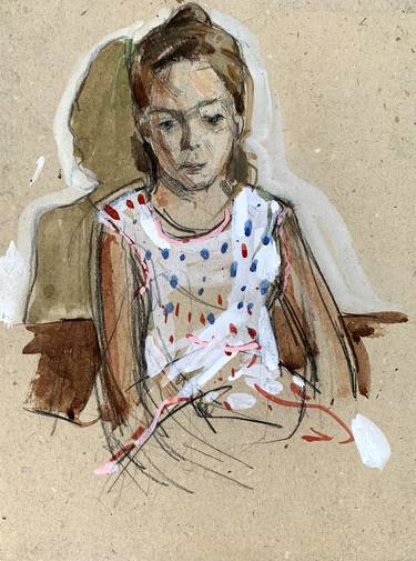 Print of Figurative Children Paintings by Gregory Radionov