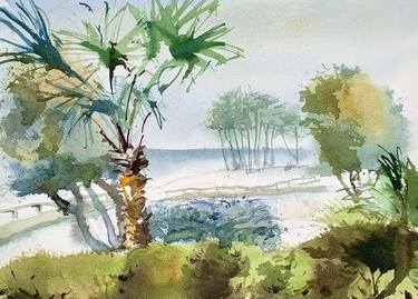 Original Fine Art Beach Paintings by Gregory Radionov