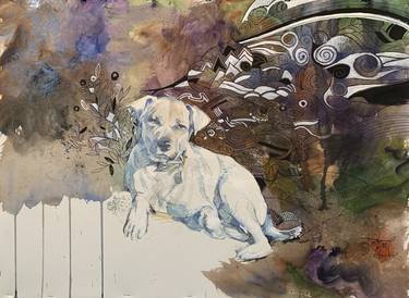 Print of Dogs Paintings by Gregory Radionov