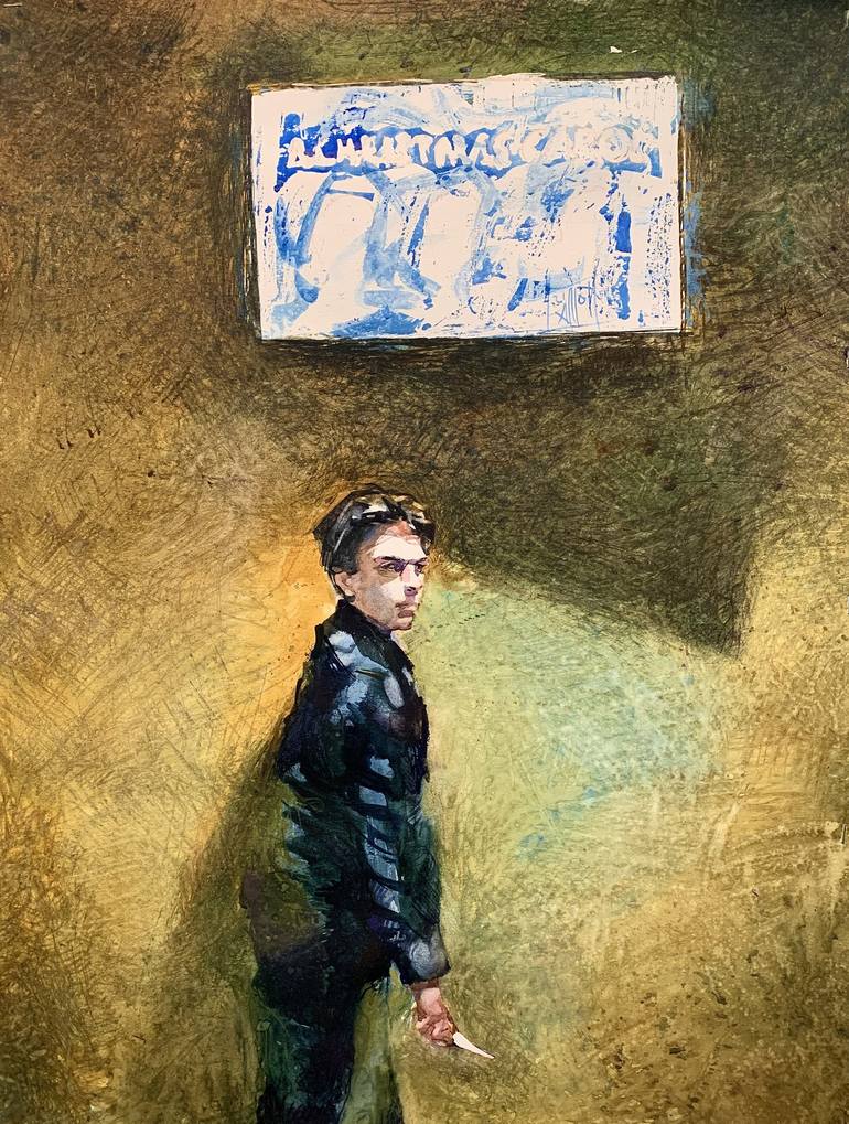 Print of Expressionism Popular culture Paintings by Gregory Radionov