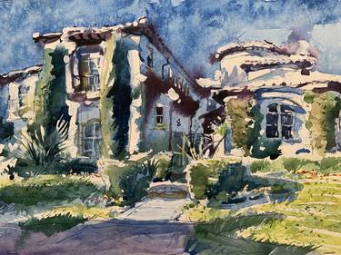 Original Fine Art Architecture Paintings by Gregory Radionov