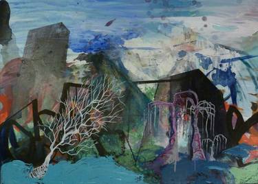 Print of Abstract Places Paintings by Karl Bird