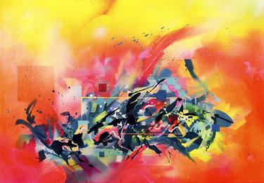 Original Abstract Paintings by Karl Bird