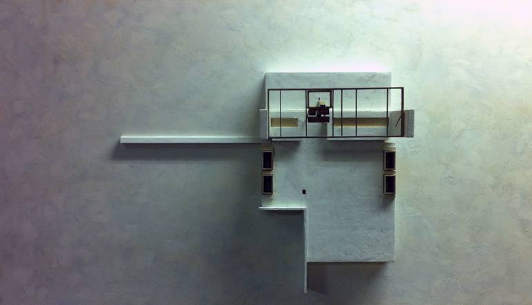 Original Abstract Architecture Sculpture by Ronald van der Meijs