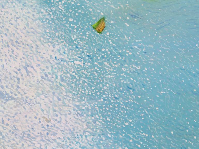 Original Abstract Expressionism Seascape Painting by GrażYna Smalej