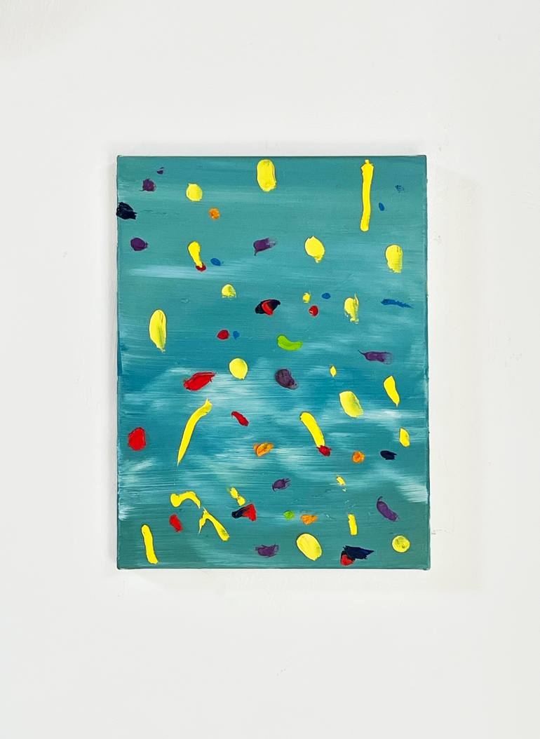 Original Conceptual Abstract Painting by GrażYna Smalej