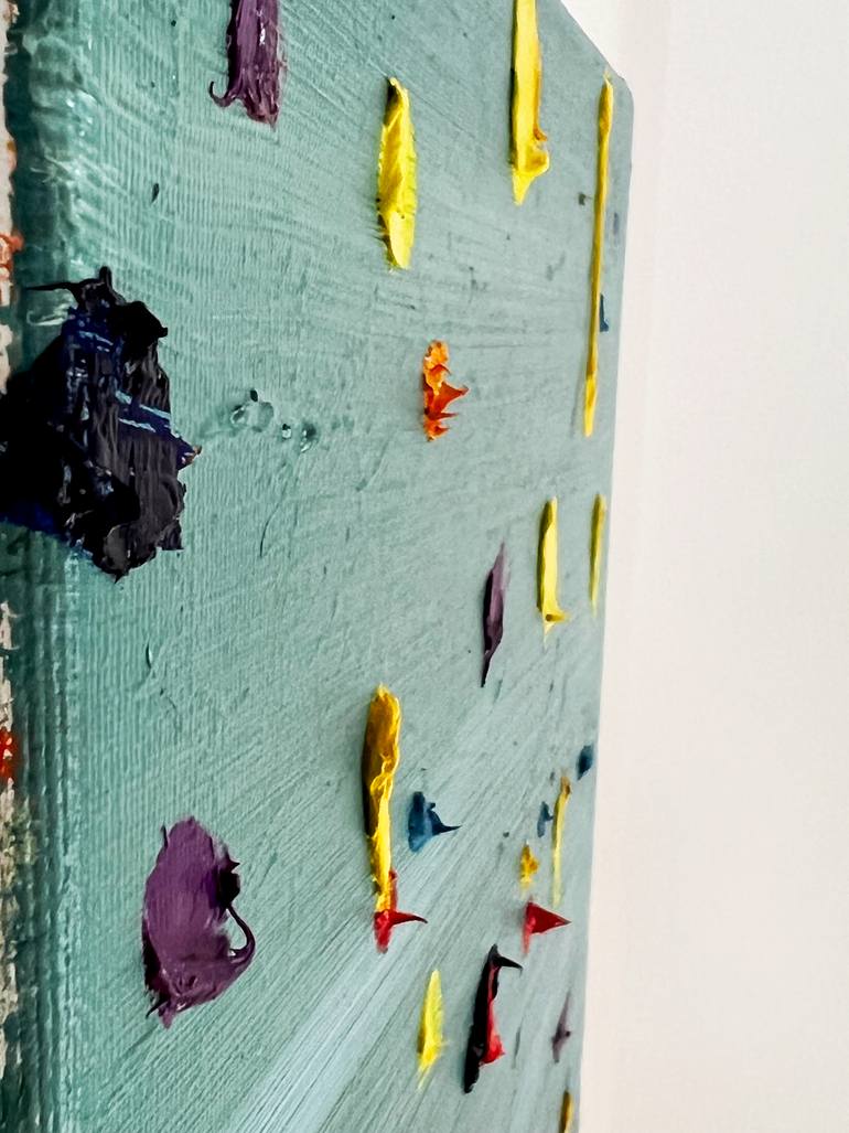 Original Conceptual Abstract Painting by GrażYna Smalej