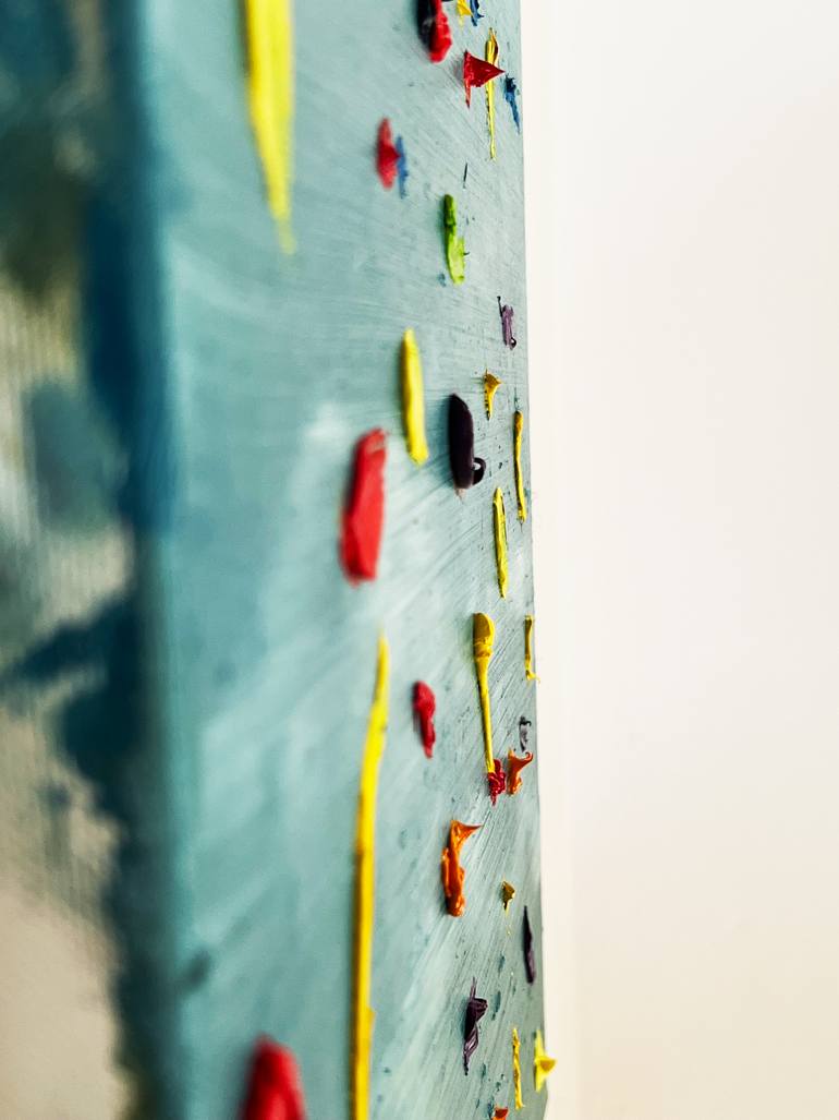 Original Conceptual Abstract Painting by GrażYna Smalej