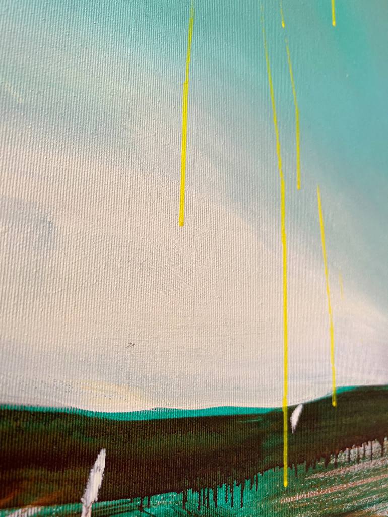 Original Contemporary Landscape Painting by GrażYna Smalej