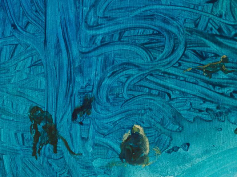 Original Figurative Animal Painting by GrażYna Smalej