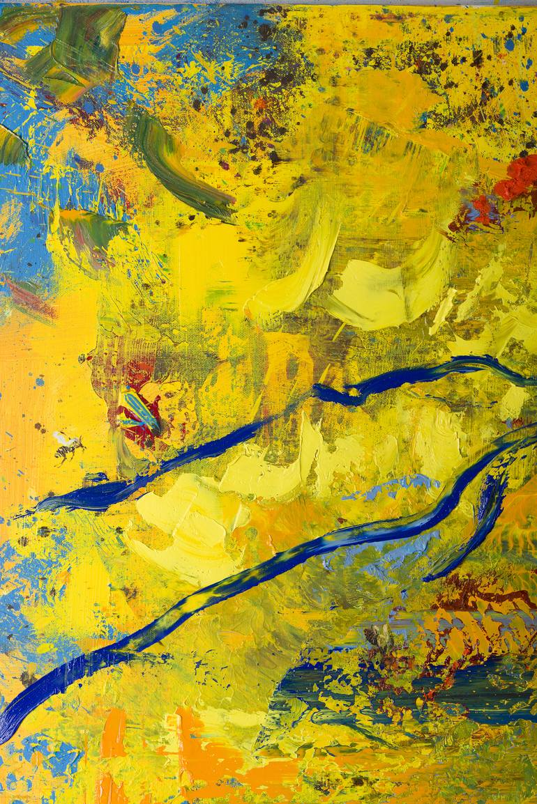 Original Abstract Painting by Grażyna Smalej