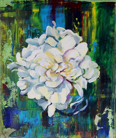 Print of Abstract Floral Paintings by Grażyna Smalej