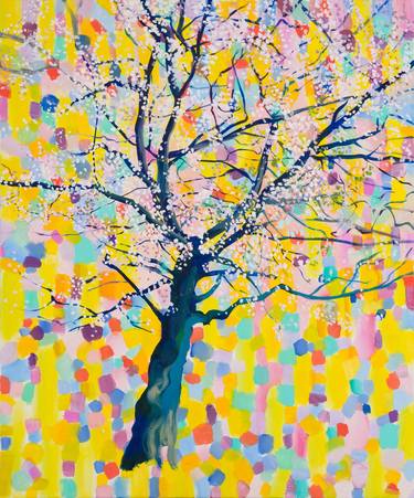 Print of Fine Art Tree Paintings by Grażyna Smalej
