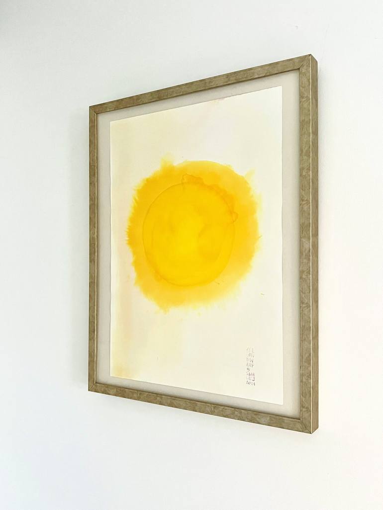 Original Minimalism Abstract Painting by Grażyna Smalej