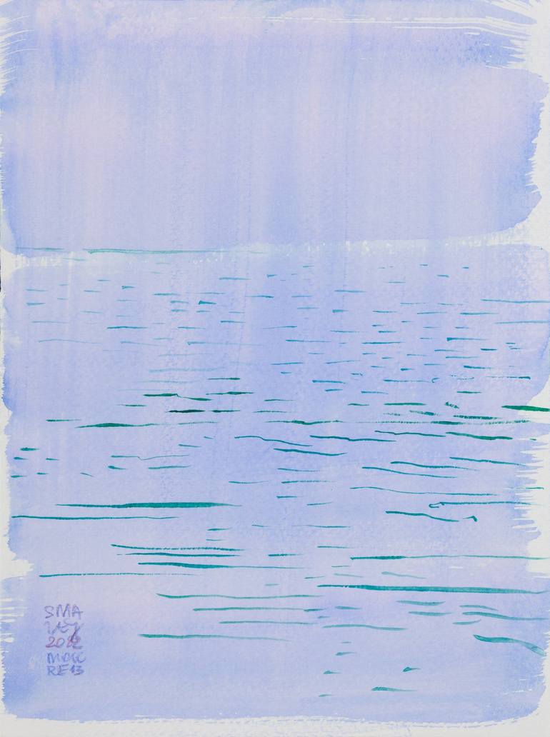 Original Conceptual Water Paintings by GrażYna Smalej