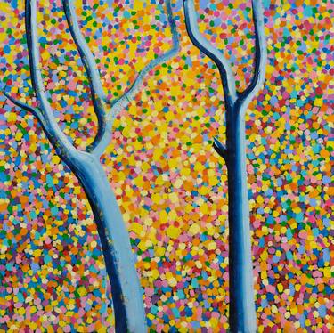 Print of Abstract Expressionism Tree Paintings by Grażyna Smalej