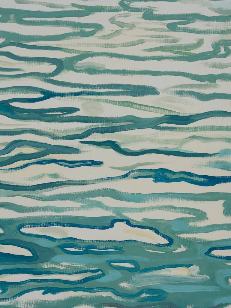 Original Impressionism Water Painting by Grażyna Smalej