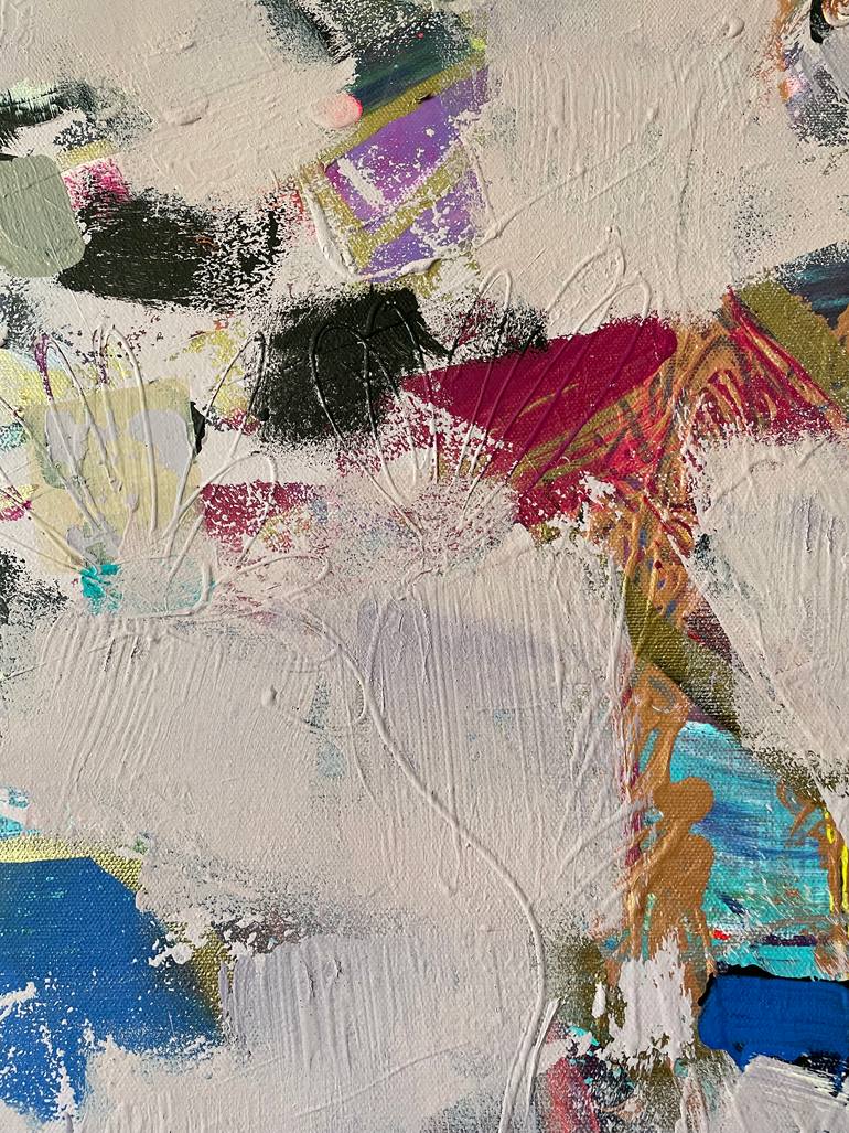 Original Abstract Expressionism Abstract Painting by Cathe Hendrick