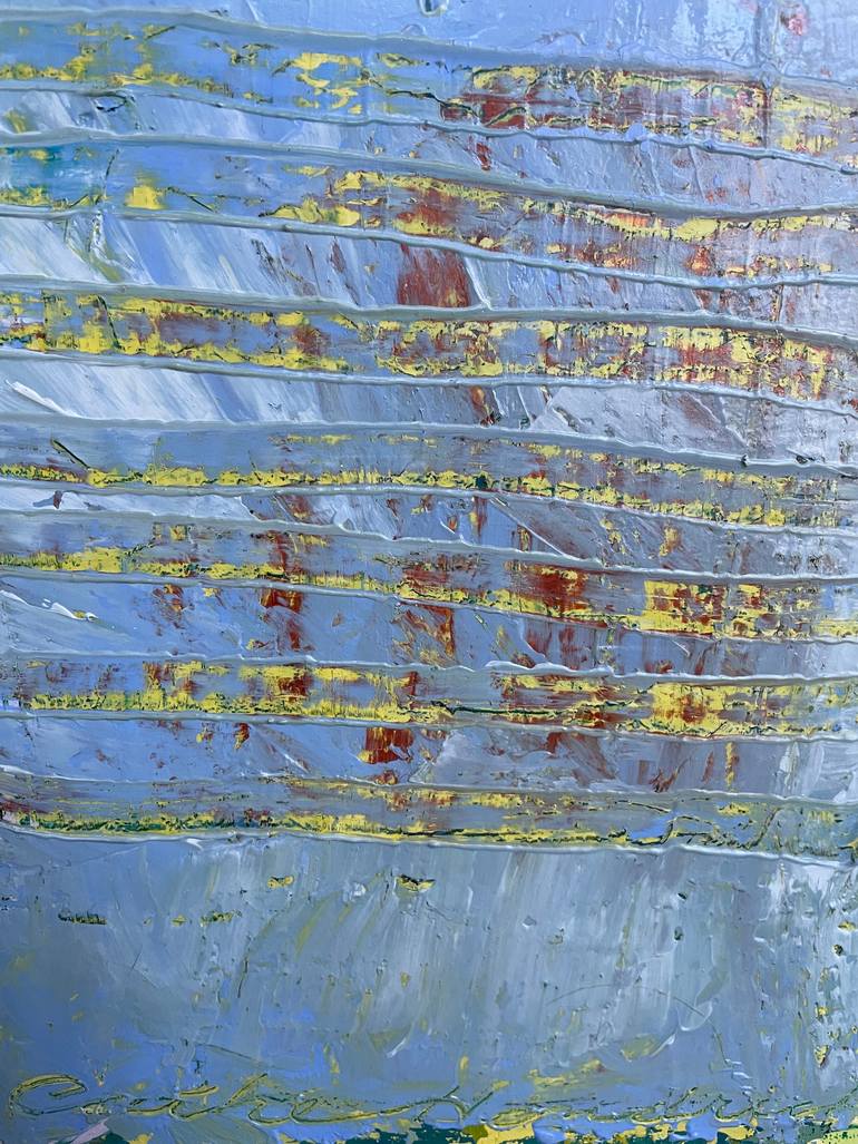 Original Abstract Expressionism Abstract Painting by Cathe Hendrick