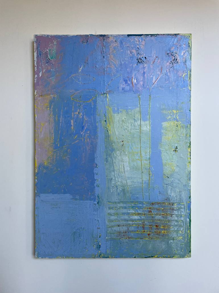 Original Abstract Expressionism Abstract Painting by Cathe Hendrick