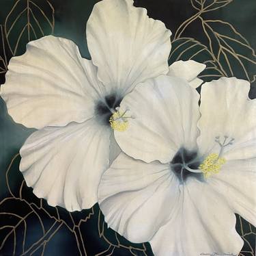 Original Realism Floral Painting by Cathe Hendrick