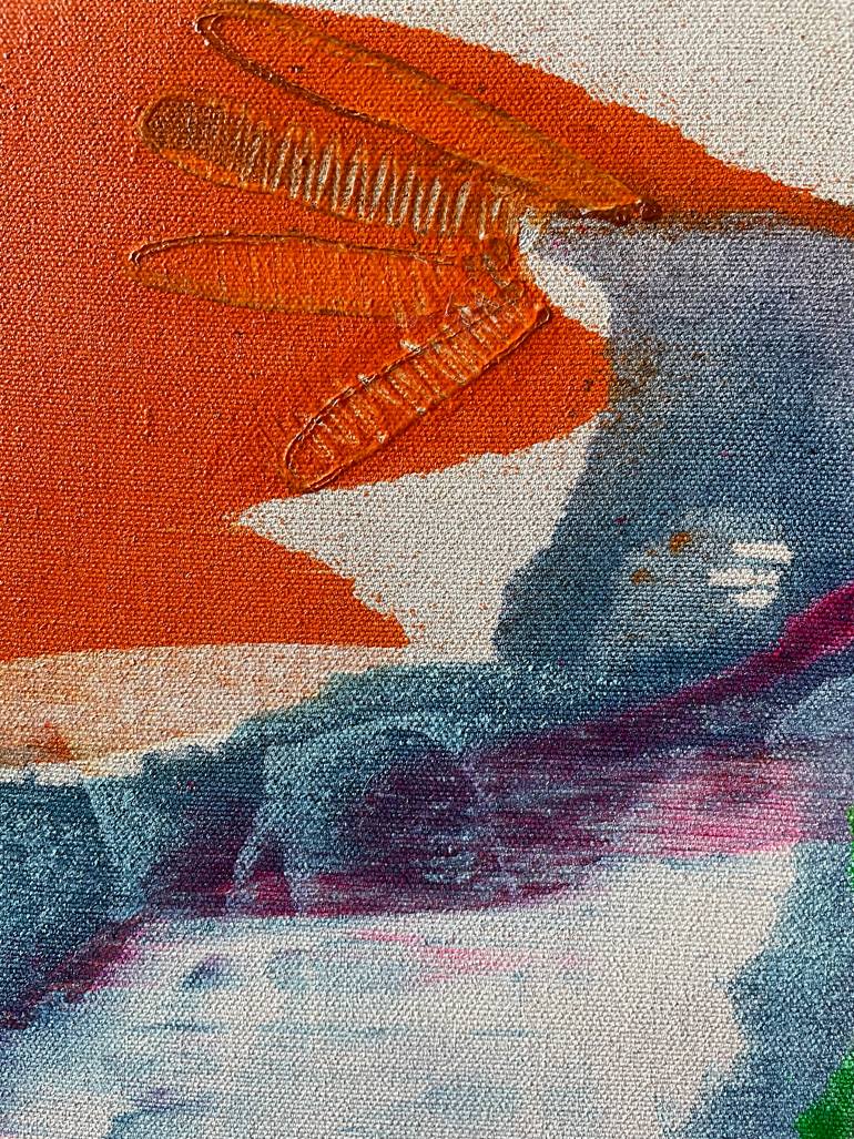 Original Abstract Expressionism Abstract Painting by Cathe Hendrick