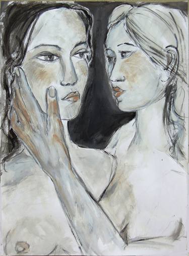 Original Figurative Women Drawing by Daniela Bellotti