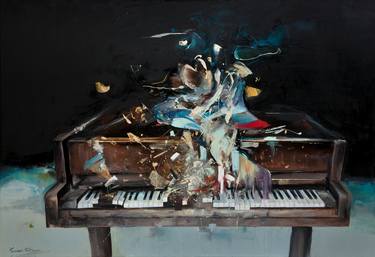 Print of Music Paintings by Vanessa Poutou