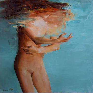Original Nude Paintings by Vanessa Poutou