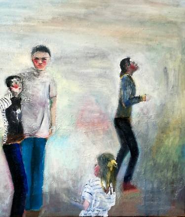 Print of Figurative People Paintings by susana mata