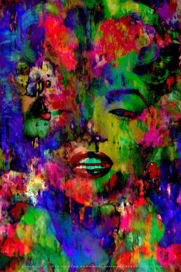 Print of Expressionism Celebrity Mixed Media by Mantra Ardhana