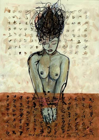 Print of Expressionism Nude Paintings by Mantra Ardhana